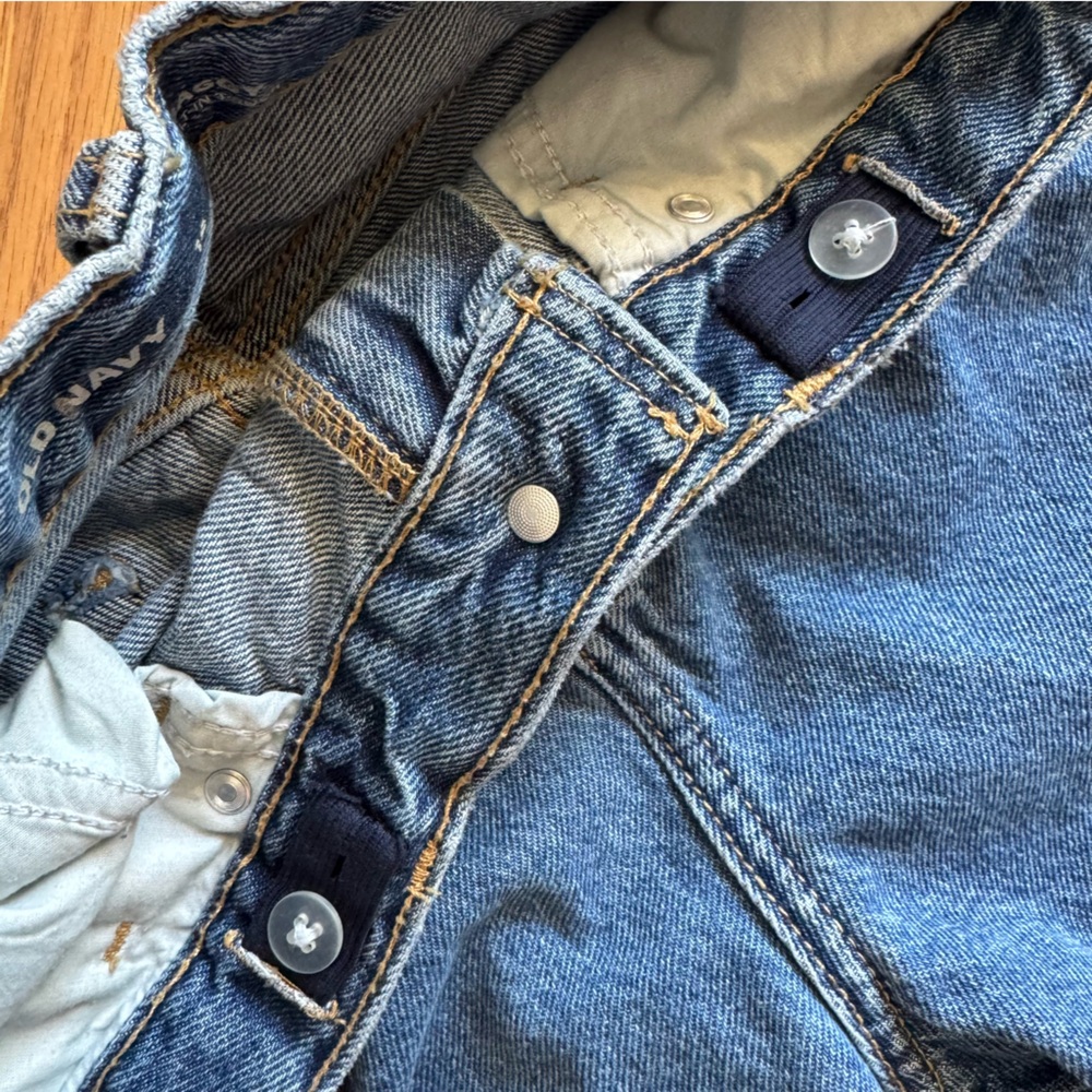 🟢3/$15 Old Navy Boys Baggy Jeans | Size 14 | Adjustable Waist - Picture 9 of 11